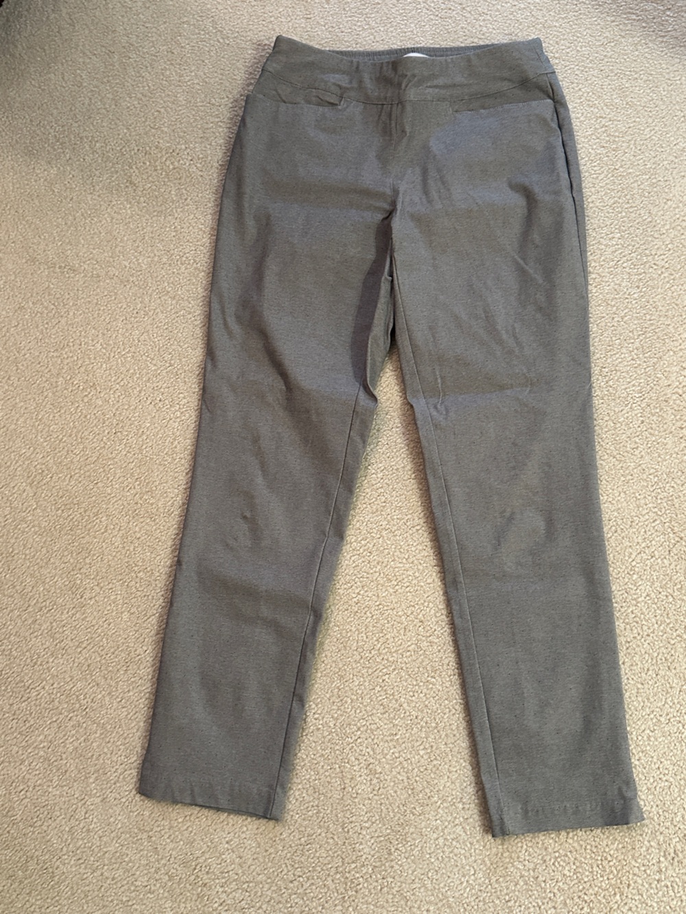 Gray Stretch Leggings